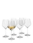 Legio Nova Hvidvinsglas 6 Stk. Home Tableware Glass Wine Glass White W...