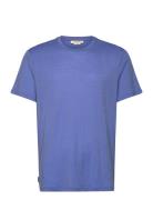 Men Merino 150 Tech Lite Ss Tee Tops T-Kortærmet Skjorte Blue Icebreak...