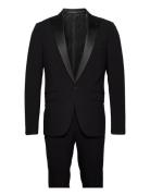 Responsibly Made Stretch Tuxedo Sui Smoking Black Lindbergh