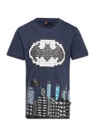 Lwtaylor 316 - T-Shirt S/S Tops T-Kortærmet Skjorte Navy LEGO Kidswear