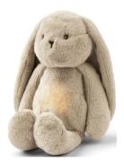 Hattie Rabbit Humming Teddy Home Kids Decor Lighting Night Lamps Beige...