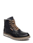 Martyn Gr Mid Fur Shoes Boots Winter Boots Black Björn Borg