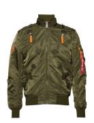 Falcon Ii Designers Jackets Bomber Jackets Green Alpha Industries