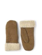 Sheepskin Accessories Gloves Thumb Gloves Brown Hestra