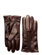 William Accessories Gloves Finger Gloves Brown Hestra