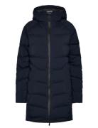 W Marina Long Quilted Jkt Sport Coats Padded Coats Navy Musto