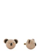 Mini Hook - Koala Home Kids Decor Storage Hooks & Hangers Beige OYOY M...