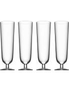 Beer Pils 4-Pack 45Cl Home Tableware Glass Beer Glass Nude Orrefors