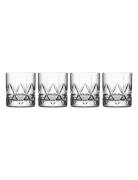 Peak Double Old Fashi D 34 Cl 4-Pack Home Tableware Glass Whiskey & Co...