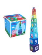 Peppa Pig Stacking Cubes Toys Baby Toys Educational Toys Stackable Blo...