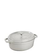 La Cocotte - Oval Cast Iron Home Kitchen Pots & Pans Casserole Dishes ...