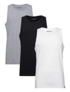 Dp Tanktop 3 Pack Tops T-shirts Sleeveless White Denim Project