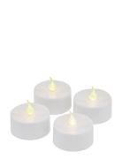 L Battery Light, 4 Pcs Set Home Decoration Candles Led Candles White S...