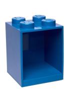 Lego Brick Shelf 4 Home Kids Decor Furniture Shelves Blue LEGO STORAGE