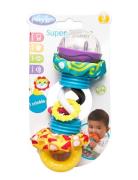 Super Shaker Rattle & Teether Toys Baby Toys Rattles Multi/patterned P...