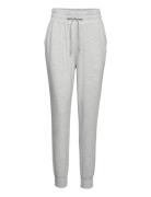 Light Grey Melange Comfy Sweatpants Bottoms Sweatpants Grey Aim´n