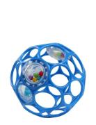 Oball Rattle - Blue Toys Baby Toys Rattles Blue Oball