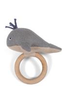 Aktivitetslegetøj - Willie The Whale Rattle Grey Toys Baby Toys Rattle...
