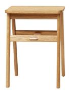 Angle Stool Home Furniture Chairs & Stools Stools & Benches Beige Form...