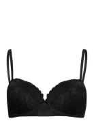 Light Padded Lianne Demi Lingerie Bras & Tops Balc Tte Bras Black Dori...