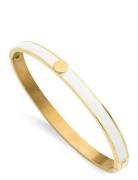 Palermo Bangle Accessories Jewellery Bracelets Bangles White By Jolima