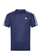 Adidas Train Essentials Base 3-Stripes Training T-Shirt Sport Men Spor...