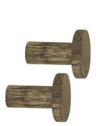 Point Hook, Long, 2-Pack Home Storage Hooks & Knobs Hooks Brown Mette ...