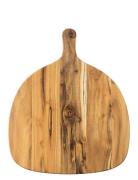 Raw Teak - Pizza / Serveringsbræt 1 Stk 46X37,8X1,5 Cm Home Tableware ...