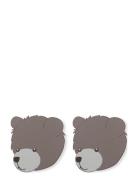 Shane Wooden Wall Hooks Home Kids Decor Storage Hooks & Hangers Grey T...