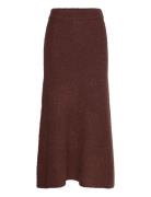 Roccoiw Skirt Skirts Maxi Skirts Brown InWear