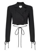 Filucagz Blazer Blazers Cropped Blazers Black Gestuz