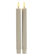 Smilla Genopladelig Kr Home Decoration Candles Led Candles Beige Siriu...