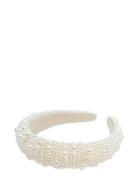 Pearlissimo Diadema White Accessories Hair Accessories Hair Band White...