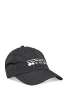 Creet Tech Cap Designers Headwear Caps Black Woodbird