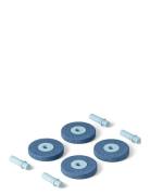 4X Foam Wheels Toys Motor Skills Toys Blue MODU