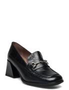 Celia Shoes Heels Heeled Loafers Black Wonders