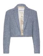 Bold Weave Short Blazer Blazers BouclÉ Blazers Blue REMAIN Birger Chri...