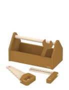 Værktøjskasse Toys Role Play Toy Tools Yellow FLEXA