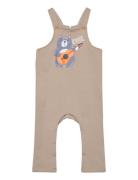 Nbmvonne Sweat Overall Box Bru Bottoms Dungarees Beige Name It