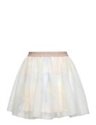 Nmfbelinda Tulle Skirt Dresses & Skirts Skirts Tulle Skirts Cream Name...