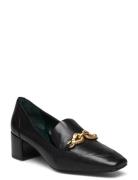 Jessa Heeled Loafer 45Mm Shoes Heels Heeled Loafers Black Tory Burch