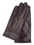 Liam Accessories Gloves Finger Gloves Brown Kessler