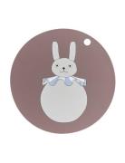 Placemat Rabbit Pompom Home Meal Time Placemats & Coasters Pink OYOY M...