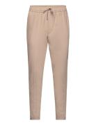 Saul Nickel Pants Designers Trousers Casual Beige Woodbird