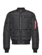 Ma-1 Puffer Bomber Designers Jackets Bomber Jackets Black Alpha Indust...