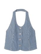 Nlfricte Twi Sl Waistcoat Tops Vests Blue LMTD