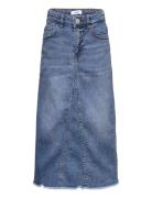 Nkfkylie Wide Long Dnm Skirt 4641-Md D Dresses & Skirts Skirts Denim S...