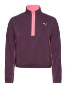 Run For Her Fashion Woven 1/2 Zip Sport Sport Clothing Sport Sweatshir...