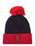 Ac Milan Ess Pom Pom Beanie Sport Sport Accessories Sport Beanies Red ...