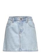 Paperbag Denim Skirt Dresses & Skirts Skirts Denim Skirts Blue Mango